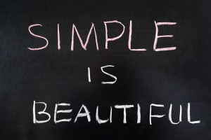 egyszerűség